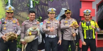 Kunjungi Posyan Taman Dayu, Tim Korlantas Polri Ingatkan Personel Disiplin dalam Tugas
