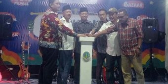 Tingkatkan Ekonomi Masyarakat, Wawali Pasuruan Buka Kebonagung Night Market