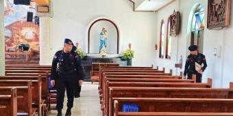 Polrestabes Surabaya Terima Permintaan Sterilisasi dari Gereja Berkapasitas Besar Jelang Natal