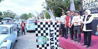 Lepas Parade VW Sumpah Pemuda se-Jawa Bali di Blitar, Gubernur Khofifah: Ajang Pererat Persaudaraan