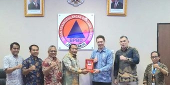 Perkuat Kerja Sama di Sektor Bencana, Minister Counsellor Kedubes Australia Kunjungi BPBD Jatim