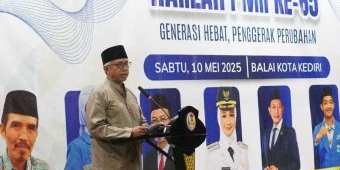 Hadiri Harlah PMII ke-65, Gus Qowim Ajak Turut Bangun Kota Kediri Mapan