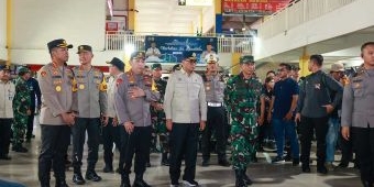 Jelang Mudik Lebaran, Kapolri bersama Panglima TNI dan Menhub Pantau Terminal Bungurasih
