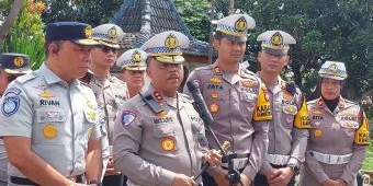 Persiapan Operasi Ketupat 2025, Kakorlantas Polri Tinjau Simpang Tiga Mengkreng