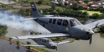 TNI AL Temukan Pesawat T-2503 di Kedalaman 15 Meter Selat Madura