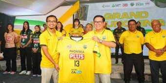 Hadapi Proliga 2025, Petrokimia Gresik Bersama Pupuk Indonesia Launching Tim Voli Putri GPPI