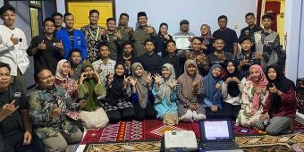 Dorong Kader Melek Jurnalistik, PMII Nganjuk Gandeng PWI Gelar Diklat Media