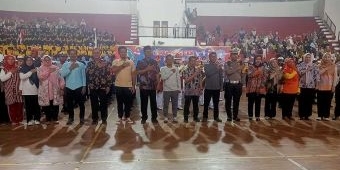 Ciptakan Generasi Tertib Lalin, Dispendikbud Kota Pasuruan Gandeng Satlantas Gelar Lompocil 2025
