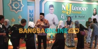 Halal Bihalal, Dhito Didoakan Warga Bisa Lanjutkan Pembangunan di Kabupaten Kediri