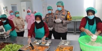 Kapolres Tinjau SPPG Polres Magetan 2 Poncol, Pastikan Sesuai SOP dan Standar Keamanan Pangan