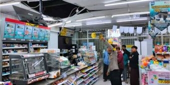 Minimarket di Tulungagung Dirampok! Pelaku Rusak Sistem Keamanan