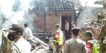 ​Api Sambar Pertalite di Jeriken, Dapur Warga Sambiroto Ngawi Terbakar