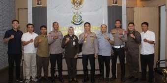 Perkuat Sinergi Penegakan Hukum, Kapolres Kediri Kota Kunjungi Kejari Kabupaten Kediri