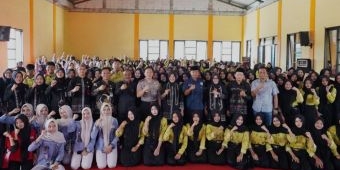 Pemkab Bojonegoro Sosialisasi Bahaya Narkoba dan Perekaman e-KTP di SMKN 1 Bojonegoro