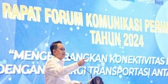 Di Rapat Forum Komunikasi Perhubungan 2024, Pj Adhy Optimis Buhakan Rekomendasi Strategis