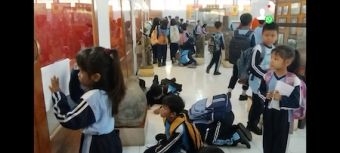 Para Pelajar Padati Hari Kedua Pameran Kontemporer Museum Anjuk Ladang