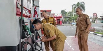 Disperdagin Kediri Awasi Takaran BBM di 14 SPBU Jelang Idulfitri