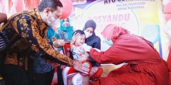 Buka Bulan Imunisasi Anak Nasional, ini Pesan Ketua TP PKK Kota Kediri