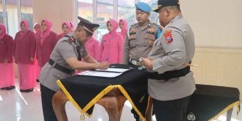 Kapolres Pasuruan Tekankan Pemberantasan Gangster dan Narkoba saat Pimpin Sertijab
