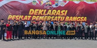 Beri Contoh Daerah Lain, Pemkab Madiun Gelar Deklarasi Pesilat Pemersatu Bangsa