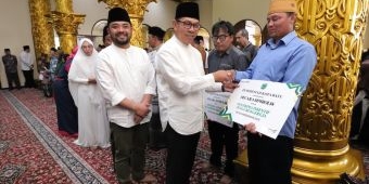 Safari Ramadhan, Wali dan Wakil Wali Kota Batu Silaturahmi dengan Warga Sumberbrantas