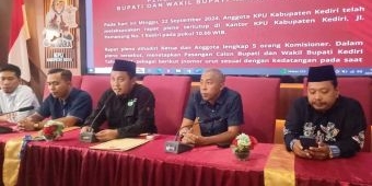 KPU Tetapkan Paslon Dhito-Dewi dan Deny-Mudawanmah Sebagai Kontestan Pilkada Kabupaten Kediri 2024