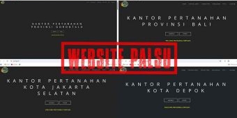 Beredar Situs Web Palsu Satker Kementerian ATR/BPN, Begini Respon Karo Humas dan Protokol