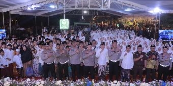 Polres Blitar Gandeng Gus Iqdam, Ajak Masyarakat Ingat Pentingnya Keselamatan Lalu Lintas