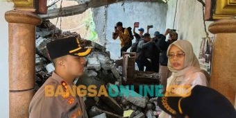 Wakil Bupati Kediri Tinjau Lokasi Tanah Longsor dan Banjir Bandang di Kecamatan Mojo