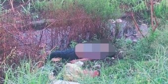 Pria Paruh Baya Ditemukan Tewas di Parit Kawasan Jalan Raya Arteri Porong