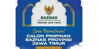 Baznas Jatim Buka Seleksi Calon Pimpinan 2026-2031, Catat Jadwal dan Syaratnya