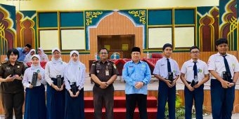 Jaksa Masuk Sekolah di Kota Kediri Bahas Kenakalan Remaja