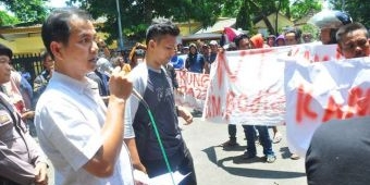 200 Pemuda Ring 1 Blok Cepu Gelar Demo, Ini Beberapa Tuntutannya