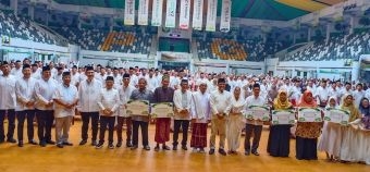 Petrokimia dan Pupuk Indonesia Santuni Ribuan Anak Yatim di Gresik