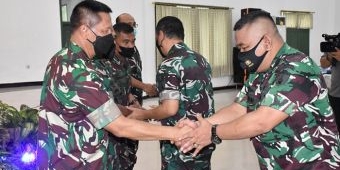 Brigjen TNI Widjanarko Gelar Halal Bihalal Bersama Prajurit dan PNS Korem 084/BJ