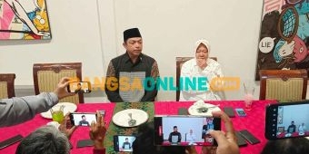 Risma-Gus Hans Janji Ngantor di Daerah