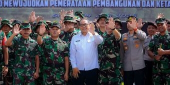 Danlantamal V Tutup TMMD ke-124 di Gresik, Seluruh Program Rampung 100 Persen