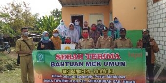 Gandeng BTPN Syariah, Fatayat Tuban Bantu MCK Umum di Tiga Kecamatan
