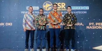 Program Jakarta Koperasi Hidroponik Bank DKI Sabet Best CSR 2023