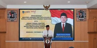 Menteri ATR/BPN Kunker Perdana ke Jawa Tengah