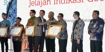 Aktif Dorong Indikasi Geografis, Kemenkumham Jatim Raih Penghargaan Menteri Hukum