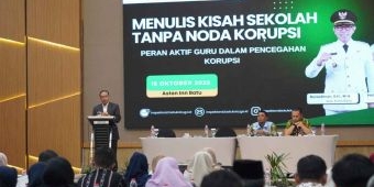 190 Guru di Kota Batu Ikuti Sosialisasi Pencegahan Korupsi
