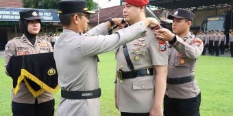 Sertijab Polres Mojokerto Kota, AKP Siko Sesaria Putra Suma Gantikan AKP Achmad Rudi Rudi Zaeny