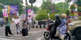 Tutup Masa Kampanye, Paslon Fren Gelar Kampanye Unik