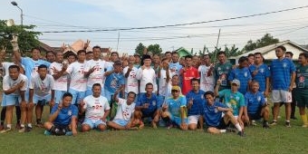 Saksikan Pertandingan Bola Mubarok FC Vs Perseta FC, Cabup Gus Barra Tuai Respons Positif