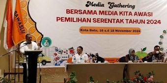 Bawaslu Jatim Gelar Media Gathering di Kota Batu