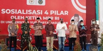 Ketua MPR RI Sosialisasi Empat Pilar di Kampus Yudharta, Sekaligus Resmikan Gedung 'PBNU'