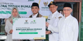 Wali Kota Pasuruan Salurkan Bantuan Bedah Rumah, Ada 3 Keluarga Penerima Manfaat