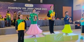 Atlet Dance Sport Bangkalan Raih Medali Perak Kategori Solo Pre Amature Standart di Porprov Jatim