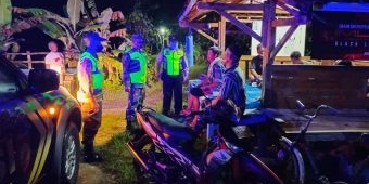 Antisipasi Terjadinya Balap Liar, TNI-Polri di Ngawi Gelar Patroli Kamtibmas